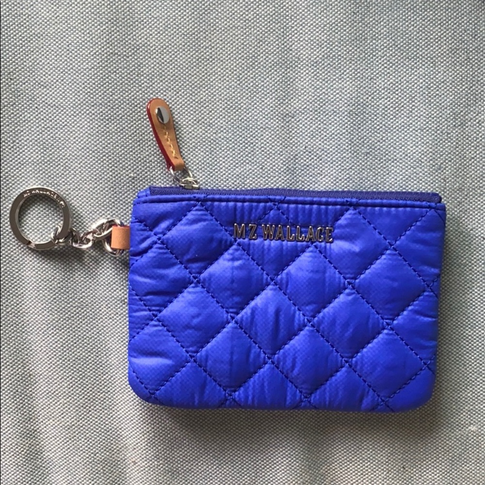 MZ Wallace Flat metro key pouch dazzle